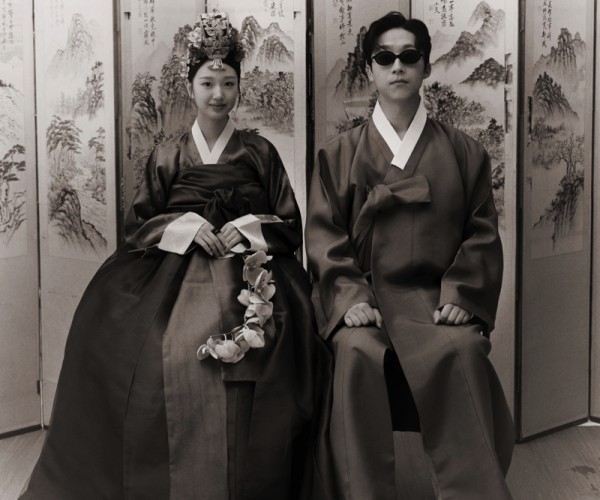 韓馥　ソルナル　新郎新婦